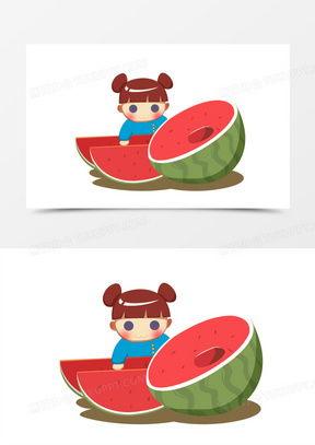 吃瓜的视频模板